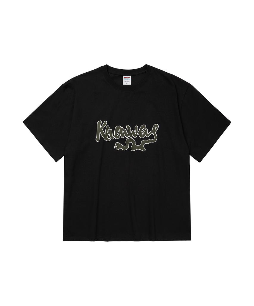 KNOW WAVE Snake Tee Knt25005Blk (Black)