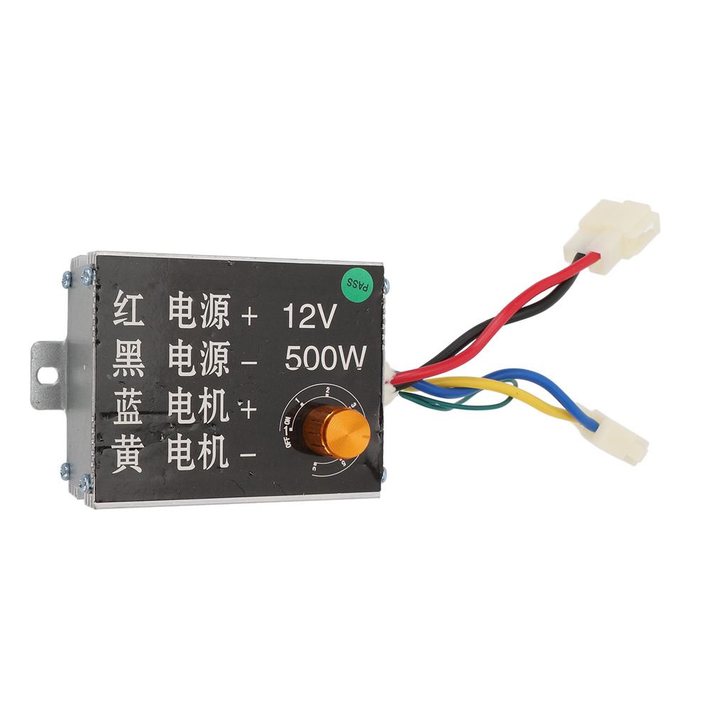 Brush Motor Speed Controller 12V500W Motor Speed Controller with 410 Chain 410 Model 13T Sprocket