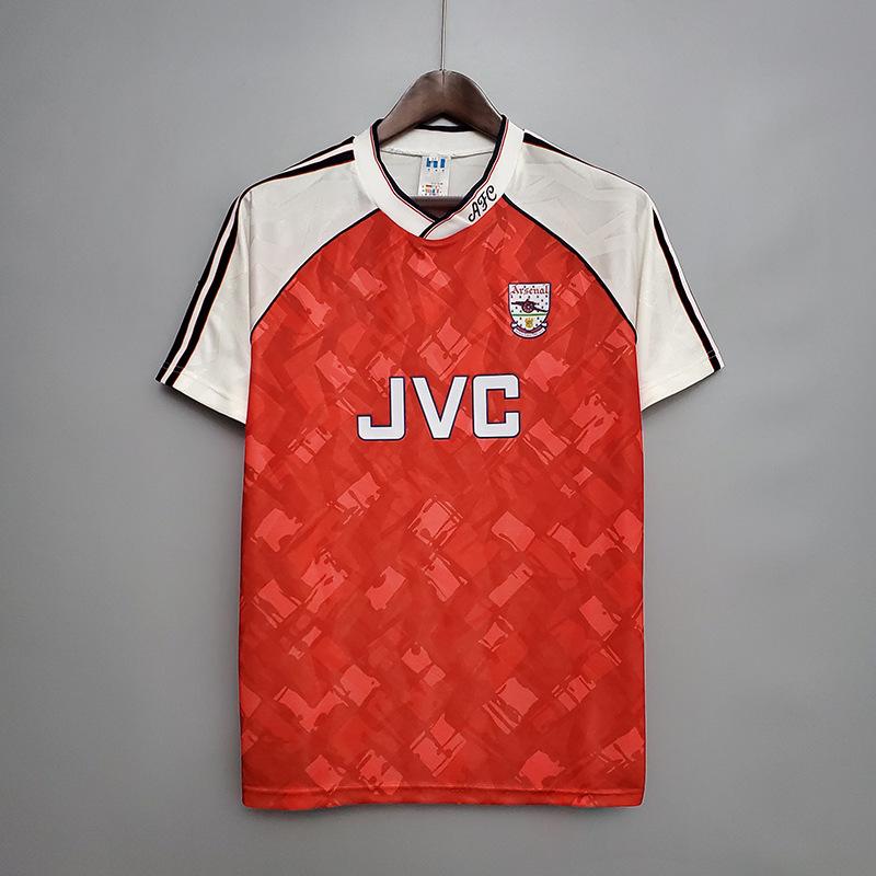 Arsenal home match 9394 retro jersey, number 14 Henry Bergkamp, 0506 Arsenal short-sleeve football jersey