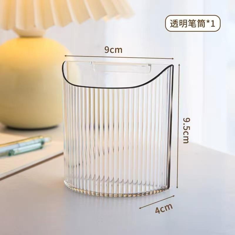 Transparent Acrylic Desktop Book Stand Storage Rack Desk Document Organizer 1pcs