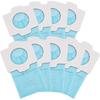 9PCS Dust Bag Nonwoven Vacuum Cleaner Bag Robot Vacuum Bag Dust Bag Nonwovens Texture for Providing Effective Cleaning