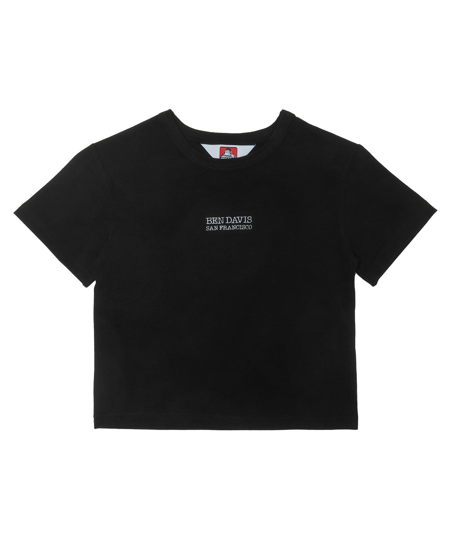 Ben Davis Original Stretch Crop Tee Black Black/S