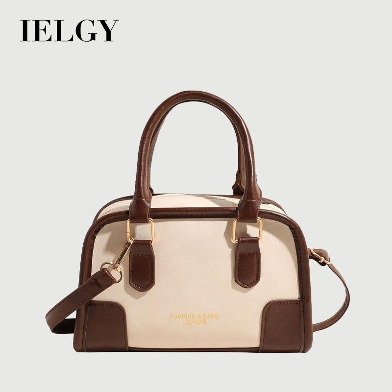 IELGY Simple Commuter Fashion One-Shoulder Portable Retro Small Square Bag