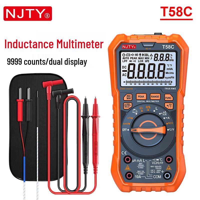 High-Precision Smart Digital Multimeter: Automatic, Anti-Burn, Ideal for Electricians.