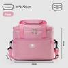 Modern Minimalist Insulated Lunch Carrier Made Of Oxford Fabric For School And Outdoor Use