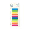 Writable Waterproof Sticky Note Strips – Reusable Plastic Index Labels for Planners