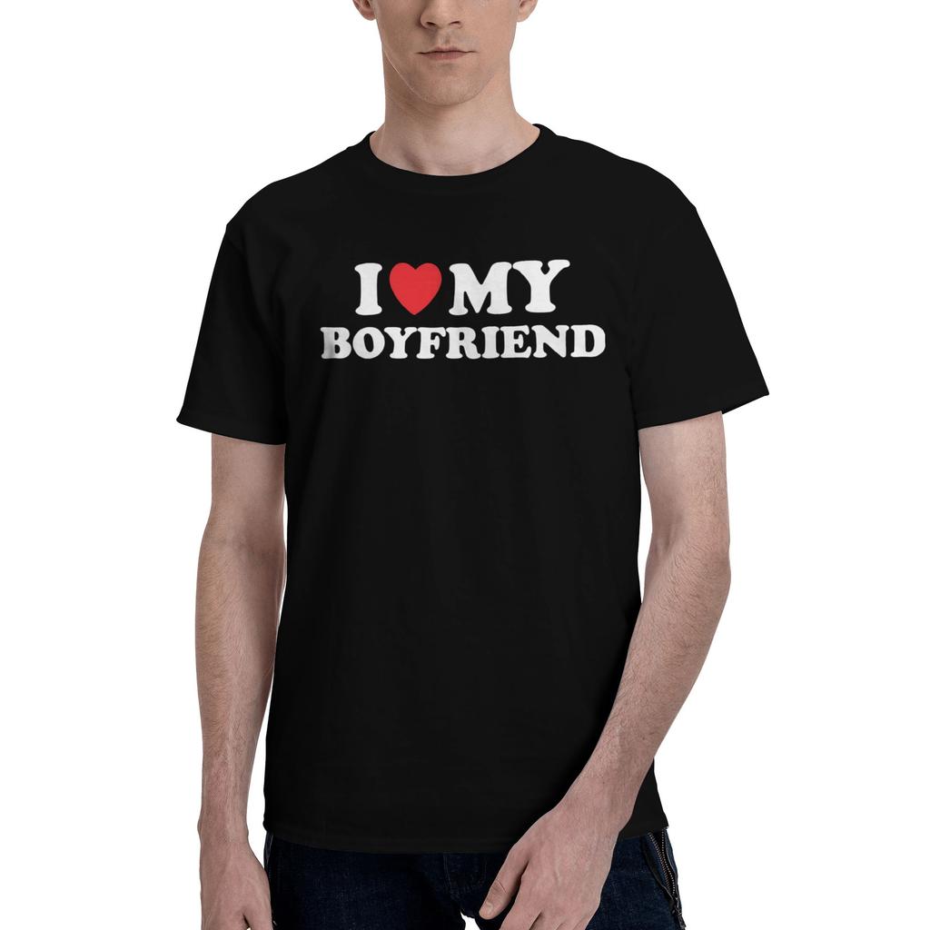 I Love Hot Dads Unisex Unisexs T Shirt Casual Tee Shirt Short Sleeve Crewneck Tshirts Cotton Printing Tops