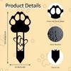 Dog Pet Memorial Grave Marker Waterproof Weatherproof Pet Tombstone for Dog Remembrance Outdoor Garden Bereavement Plaque