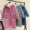 Women's 2026 Lambswool Mid-Length Sherpa Fleece Coat - Versatile, Thick, Loose Fit for Autumn/Winter