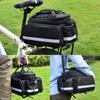Bike Bicycle Seat Rear Bag Waterproof Pannier Rack Pack Shoulder Pouchs Cycling