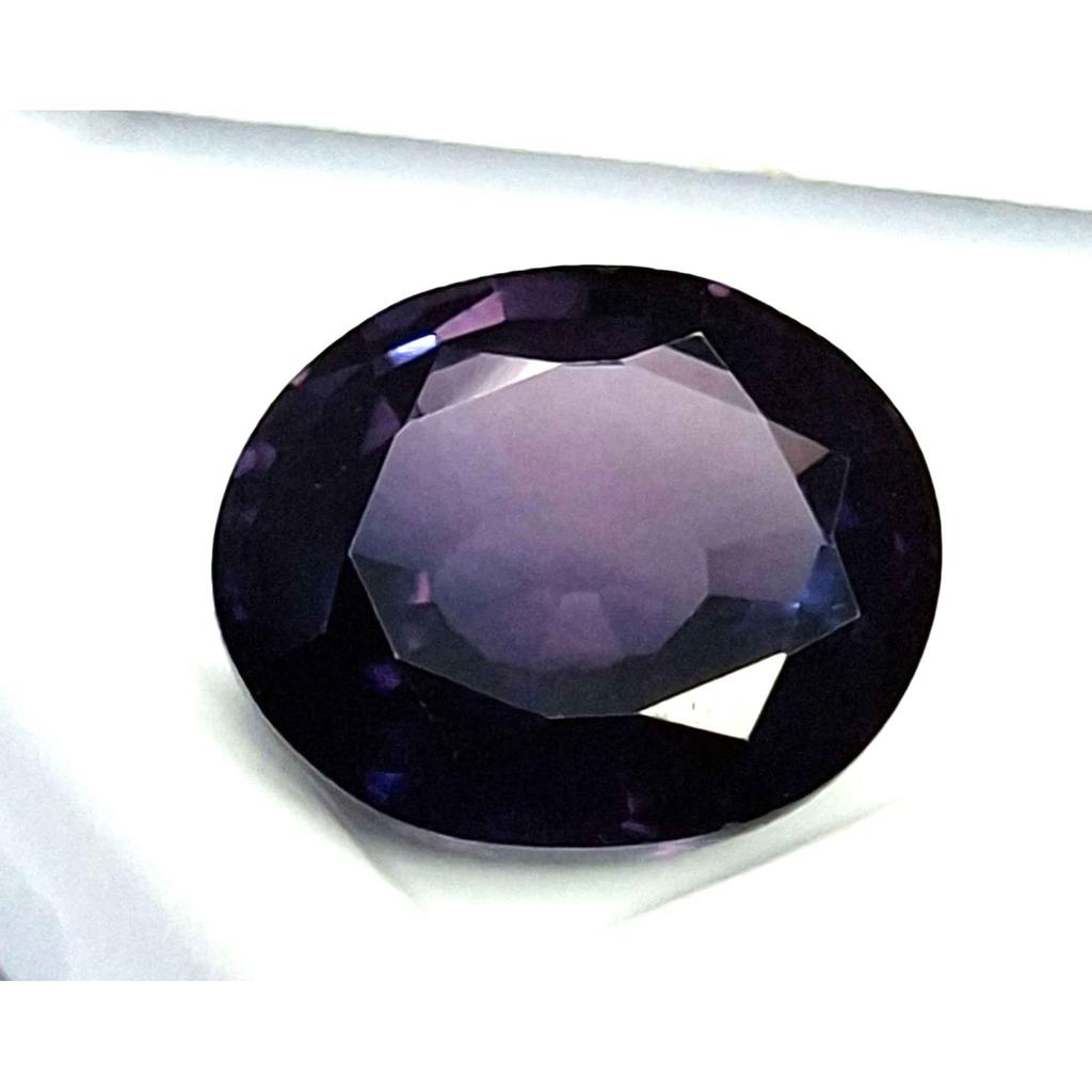 Natural Dark Purple Iolite 7-9 Ct Oval Cut Certified Stunning Loose Gemstone