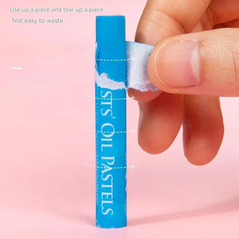 25/50 Färger Oljepastell Mjuk Stift Set Barn Professionell Målning Ritning Graffiti Konst Kritor Tvättbar Konststudent Material
