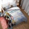 Anime Sword Art Online Duvet Cover Pillowcase Bedding Set Adult Boy Girl Bedroom Decoration Children Gift Single Double Size