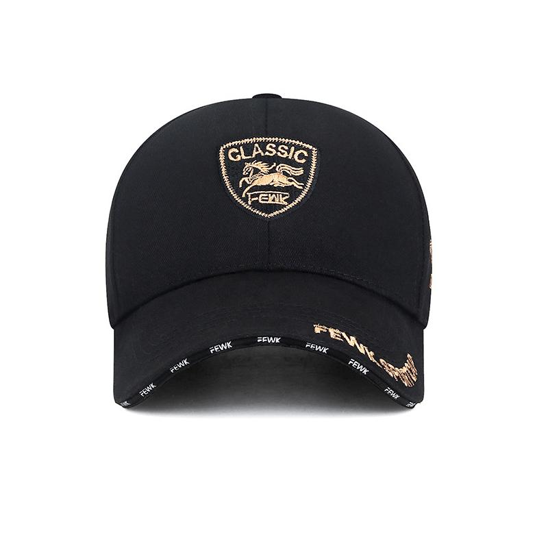 Spring Hard Top Shaped Baseball Cap Embroidered Shield Sunshade Sunscreen Cap