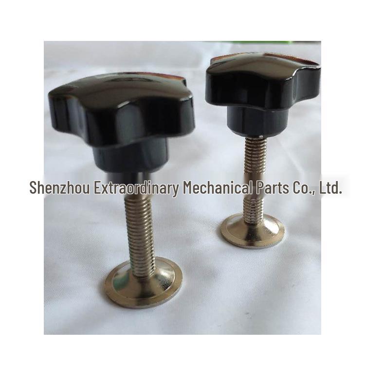 Extraordinary Craftsman Five-Star Handwheel M8*40*40 with Gasket & Pentagonal Plum Blossom Hand-Tightening Mechanism.