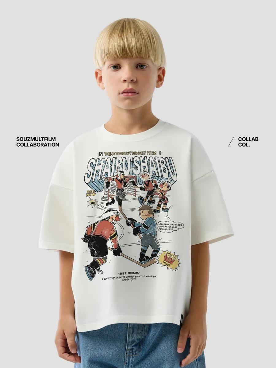 T-shirt with Soyuzmultfilm print 3XL
