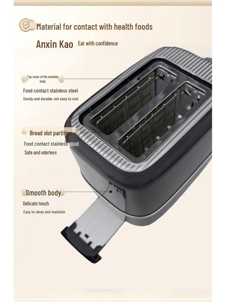Multi-Function Automatic Pop-Up Toaster: Mini Bread & Sandwich Maker for Dorms
