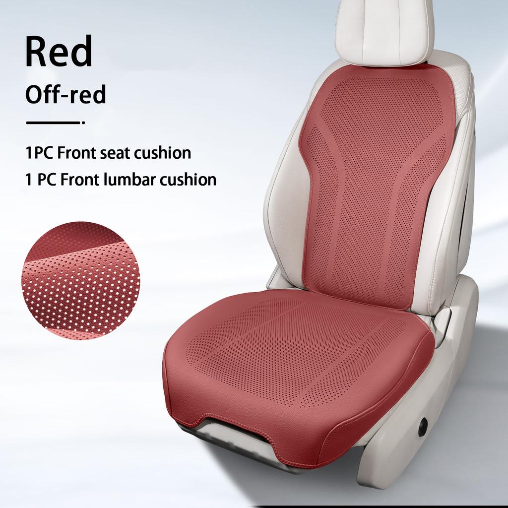 Cuscino Universale per Sedile Auto a Quattro Stagioni Tappetino Protettivo in Pelle Spugna Traspirante ad Alto Rimbalzo Coprisedile Accessori Interni