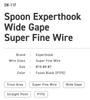 Vanfook SW-11F Spoon Expert Wide Hook Size 7, 16/pack Black (0517)