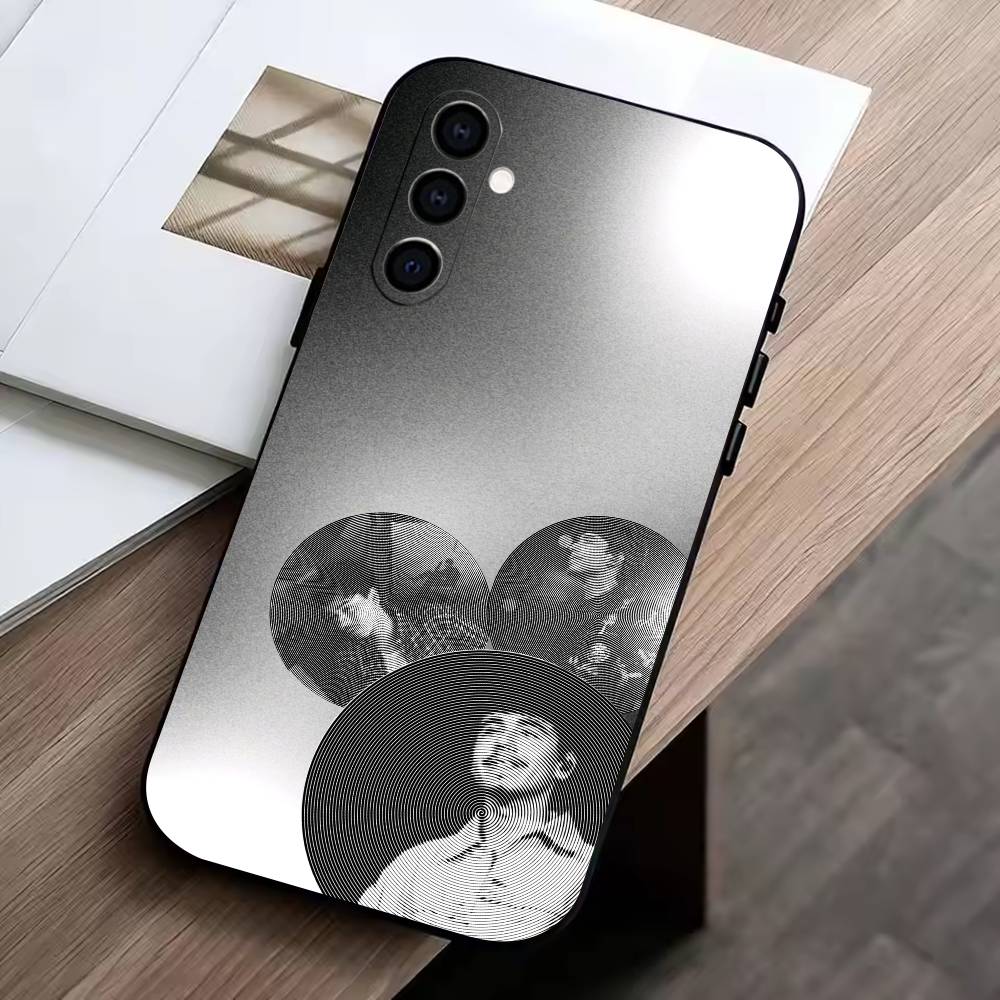 Singer I-Ivan Cornejo Phone Case Black Silicone Soft For Samsung Galaxy A73,A72,A71,A70,A53,A52,A51
