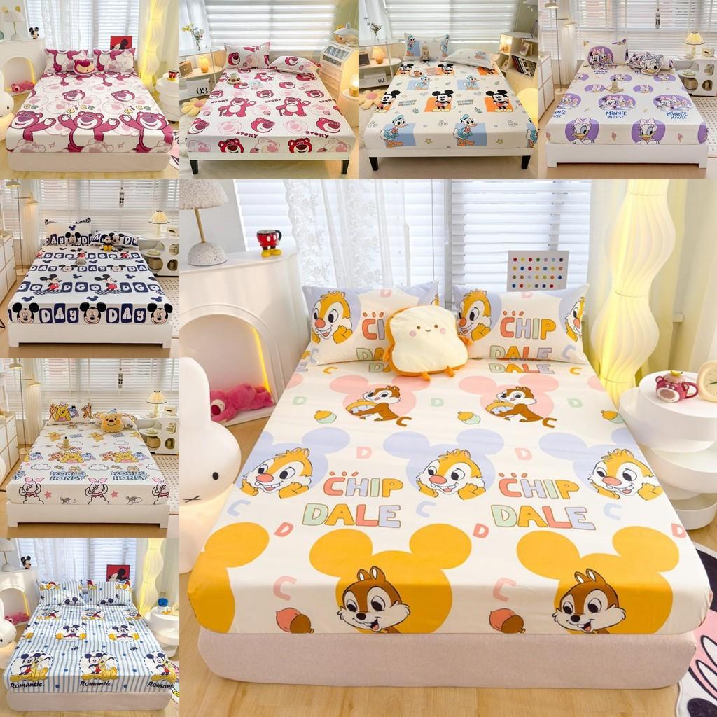 Toy Mouse Stitch Story Pattern Printing Bedspread Set Protective Cover