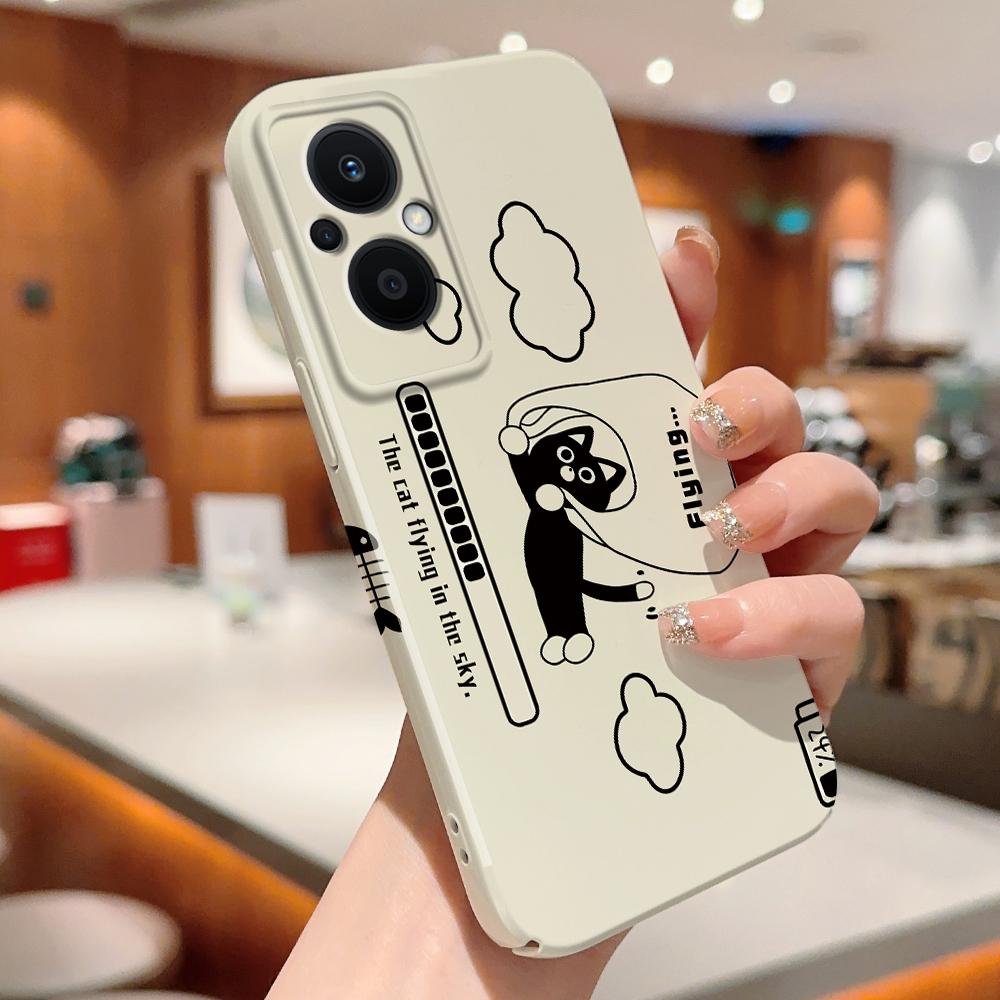 Komplexní filmový kryt na telefon s kresleným módním designem, tvrdý plášť s plným krytem, nárazuvzdorný fotoaparát, ochranný kryt pro OPPO Realme OnePlus Infinix Tecno