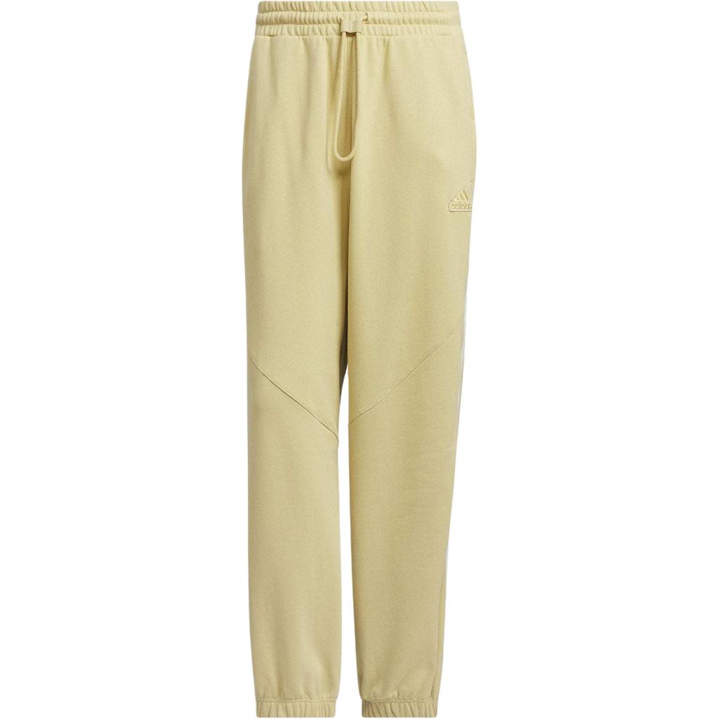 New Adidas HV KNIT JOGGERS Casual Pants Men's Sandy Brown JI8655