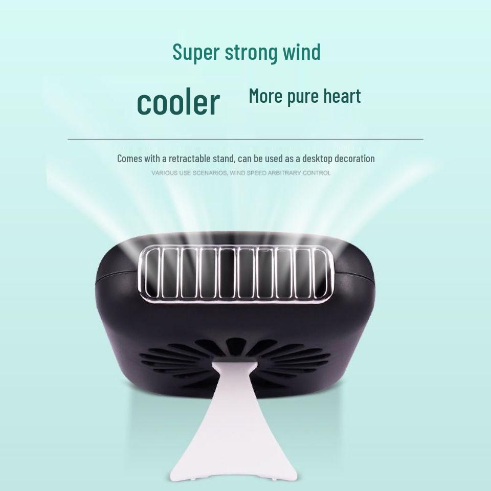 Portable Mini Beauty Fan for Eyelash Extensions - Rechargeable and Compact