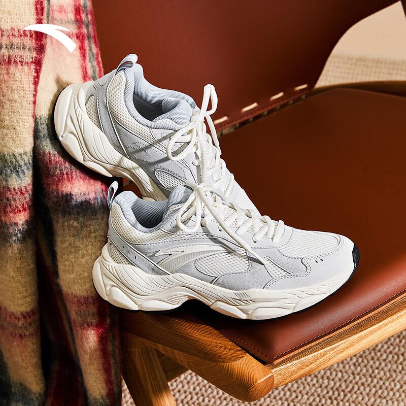 Anta Chenguang Women's Retro Thick-Soled Casual Shoes