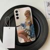 American Gen Z Pop Singer S-Sabrina Carpenter Phone Case For Samsung GalaxyA73,A72,A71,A70,A53,A52,A51,Soft Silicone Black Cover