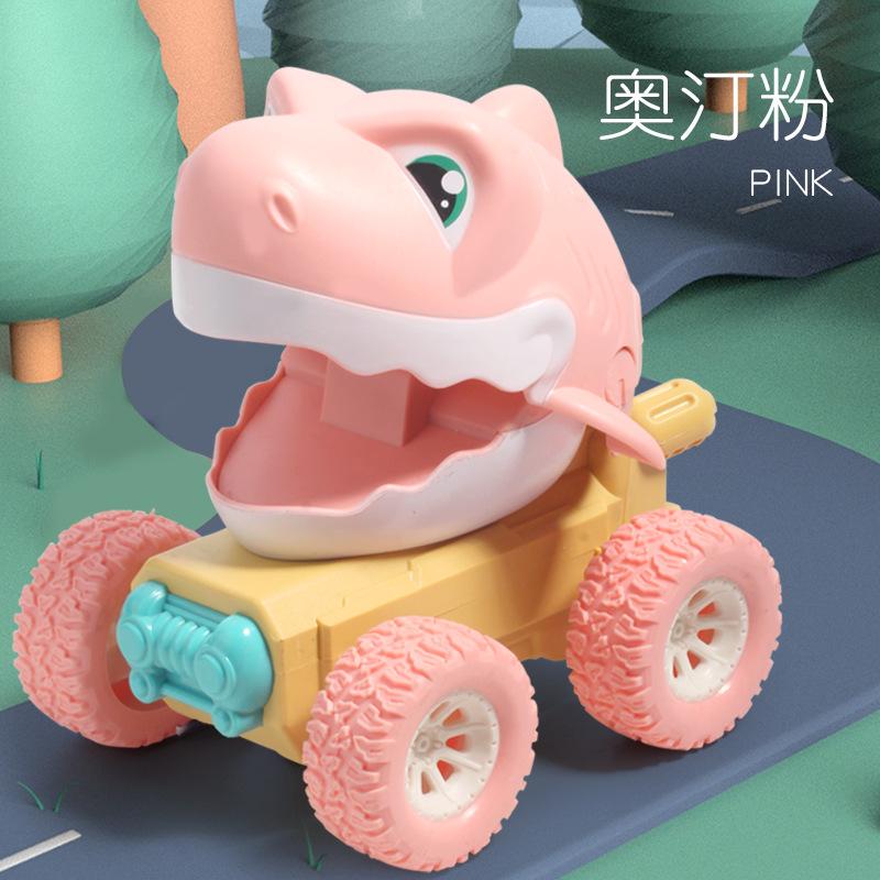 

Press The Dinosaur Car, Shark Car, Baby Cartoon Animal Scooter, Children S Toy Car Model