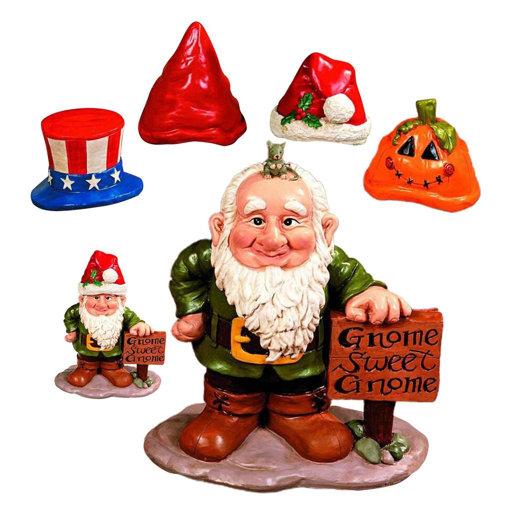 Buy Sweet Gnome Welcome Sign Statue 