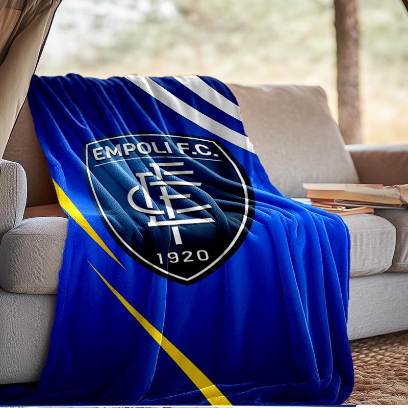 Football Empoli Crest Blanket Lightweight Ideal Bedding Blanket Perfect for Travel, Camping, Living Rooms, Offices, Sofas, Fan Christmas gift