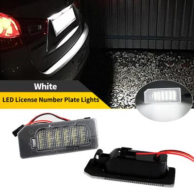 2PCS OEM LED License Plate Light Bulbs For Mitsubishi 3rd Gen Outlander Sport ASX RVR Outlander Sport (ES/SE) 2010 2011-2020