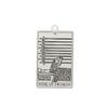 Dawapara Tarot Card Pendant Suit of Swords Minor Arcana Amulet Stainless Steel Charms for Jewelry Making DIY Accessories