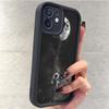 New Grooved Black Astronaut Ladder Case for iPhone 14-17 Pro Max.