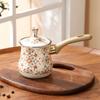 Stainless Steel Turkish Coffee Pot Milk Cup 1pcs Coffee Pot for Brewing Tea, Chocolate, Butter, Milk Cup LS-KFH