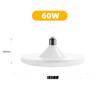 E27 Holder LED Bulb AC220V 20/30/40/60/100W White Energy Saving Lamp UFO Shape Large Light Lamp For Home Living Room Bedroom