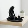 1PC New Product 3D Printing Mermaid Jewelry Tray, Mythical Decorative Disc, Dressing Table, Desktop Jewelry Storage Ornament