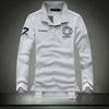 Men's New Fashion Slim Fit Long Sleeve Polo Shirt Casual Cotton Tee