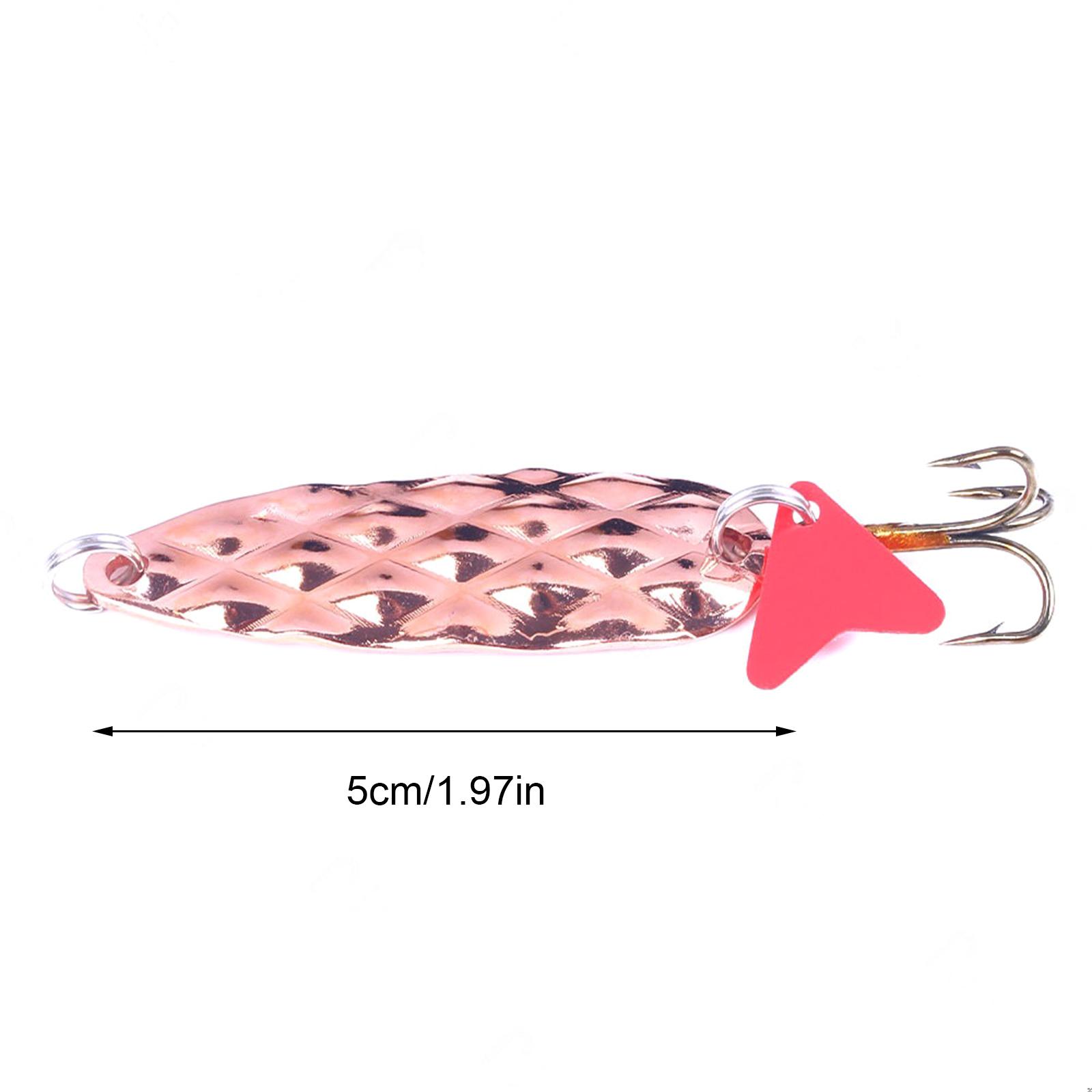 

Hard Sequin Metal Fishing Lures 9g Spinner Bait Artificial Bass Lures Artificial Bait Hard Sequins Spinner Ring Hook for Trout