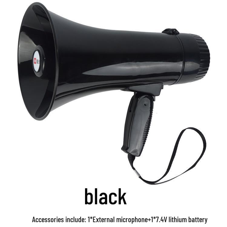 

Xingbo 35W Rechargeable Megaphone with Dual-Power Options for Cheering чорний