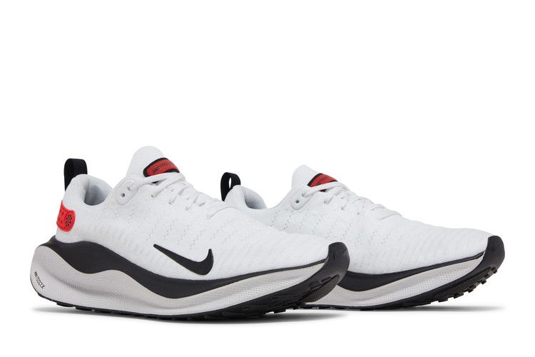 Men's Sneakers Nike ReactX Infinity Run 4 White Black Light Crimson White/Platinum Tint-Light Crimson