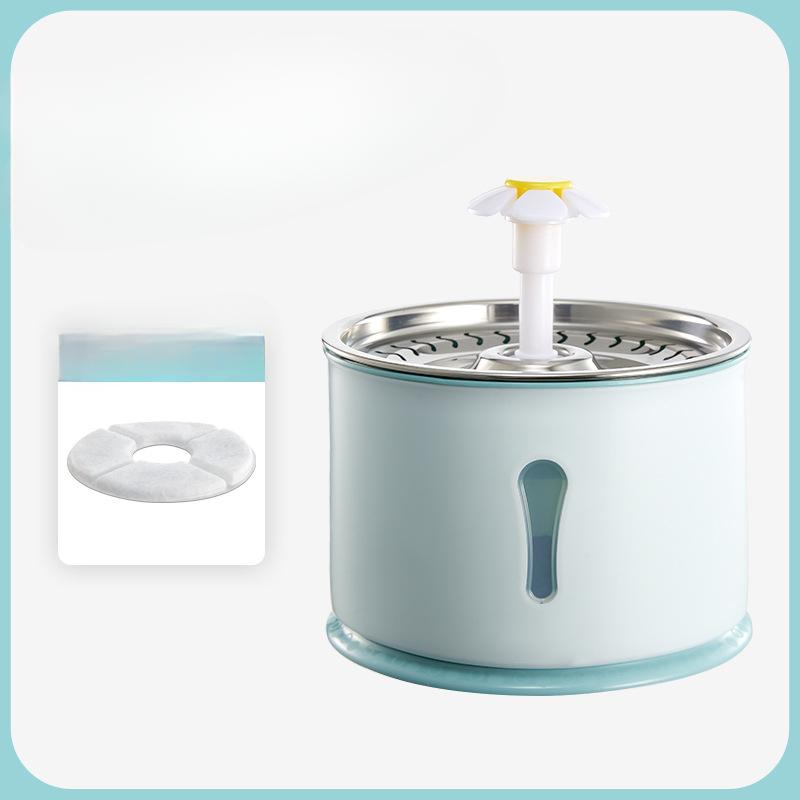 Pet Smart Water Dispenser Automatically Circulates Live Water Drinking Water Purification Filter Cat Bass Water Feeder Water Bowl Combination