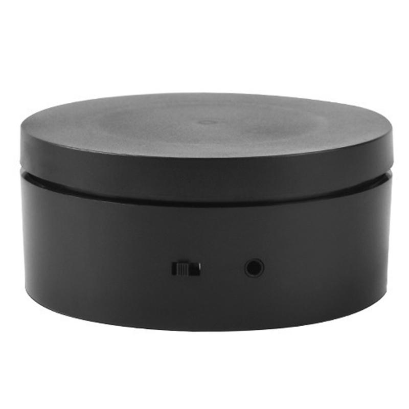 10cm USB Powered Electric Rotating Display Stand Jewelry Photography Turntable