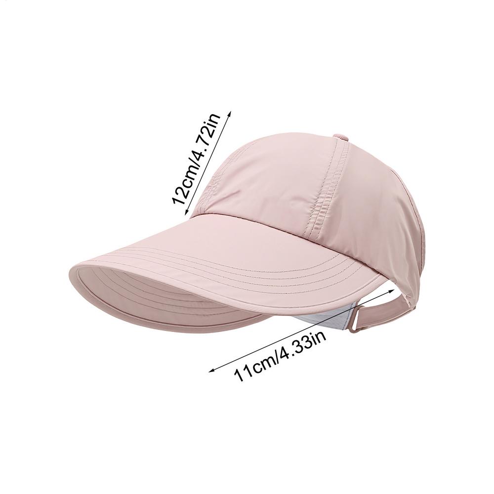 Sun Hat with Wide Brim UV Protection Adjustable Breathable Sunhat Sun Protection Anti-UV Peaked Cap Outdoor Sunshade
