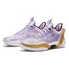 Anta Three Points Rain 1st Generation New Year Shock Absorption Wear Resistant Low Top Basketball Shoes Men sneaker Purple 912411102-3