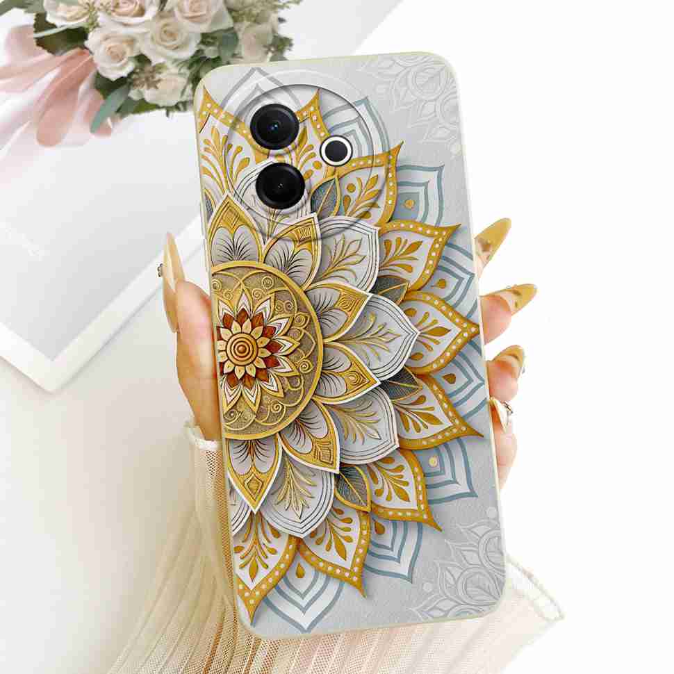 For Vivo Y39 5G Casing Cute Cat Butterfly ShockProof Cover For Vivo Y 39 Y39 5G V2443 V2436  Mobile Phone Cases Covers 6.68"