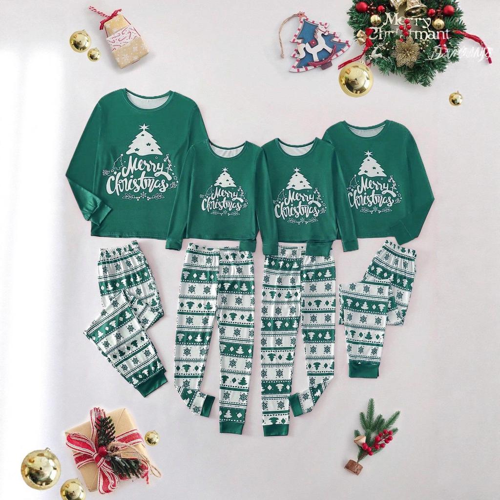 Christmas Family Sleepwear: Parent-Child Matching Pajamas