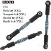 Aluminum Turnbuckles Camber Links Upgrades Part for 1/10 Slash/Stampede/Rustler/Bandit 4x4 VXL,Alloy Turnbuckles Camber Links Hops Up,Titanium